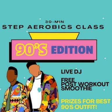 Step Aerobics Class: 90's Edition-0